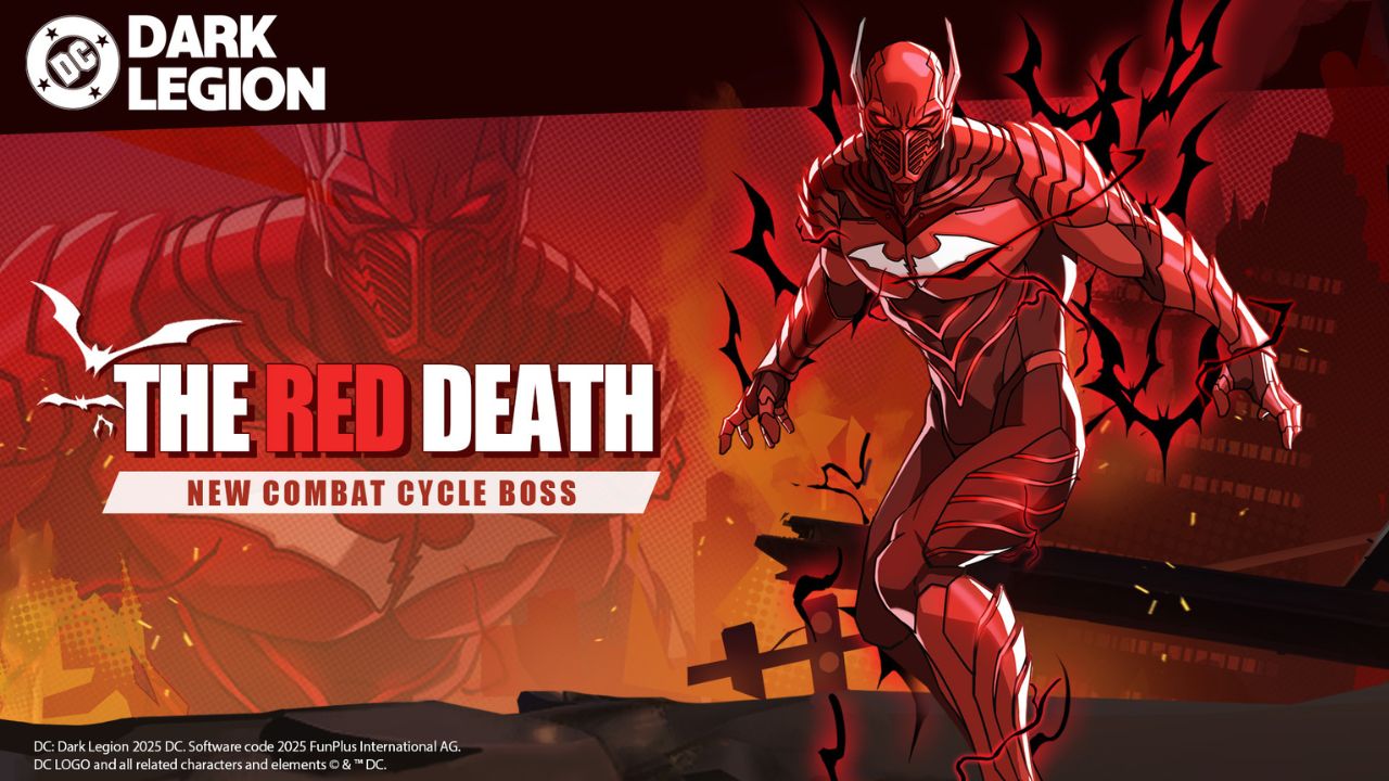 Red Death Combat Cycle Boss DC Dark Legion