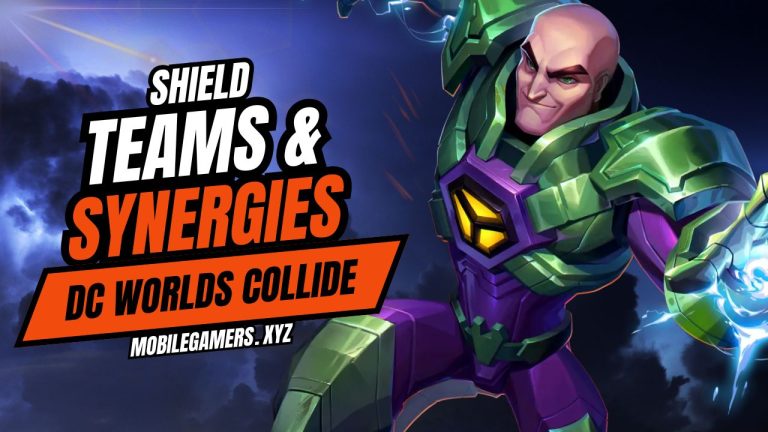 Shield Teams in DC Worlds Collide