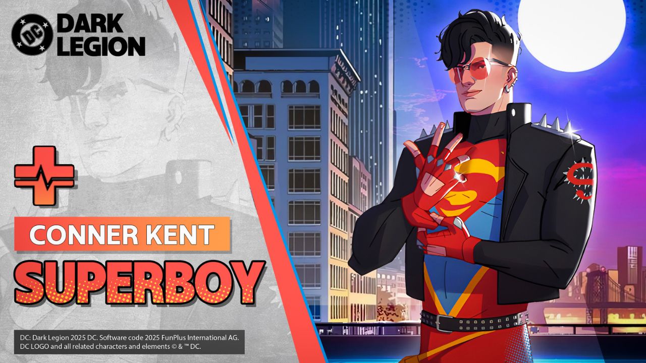 Super Boy Conner Kent DC Dark Legion