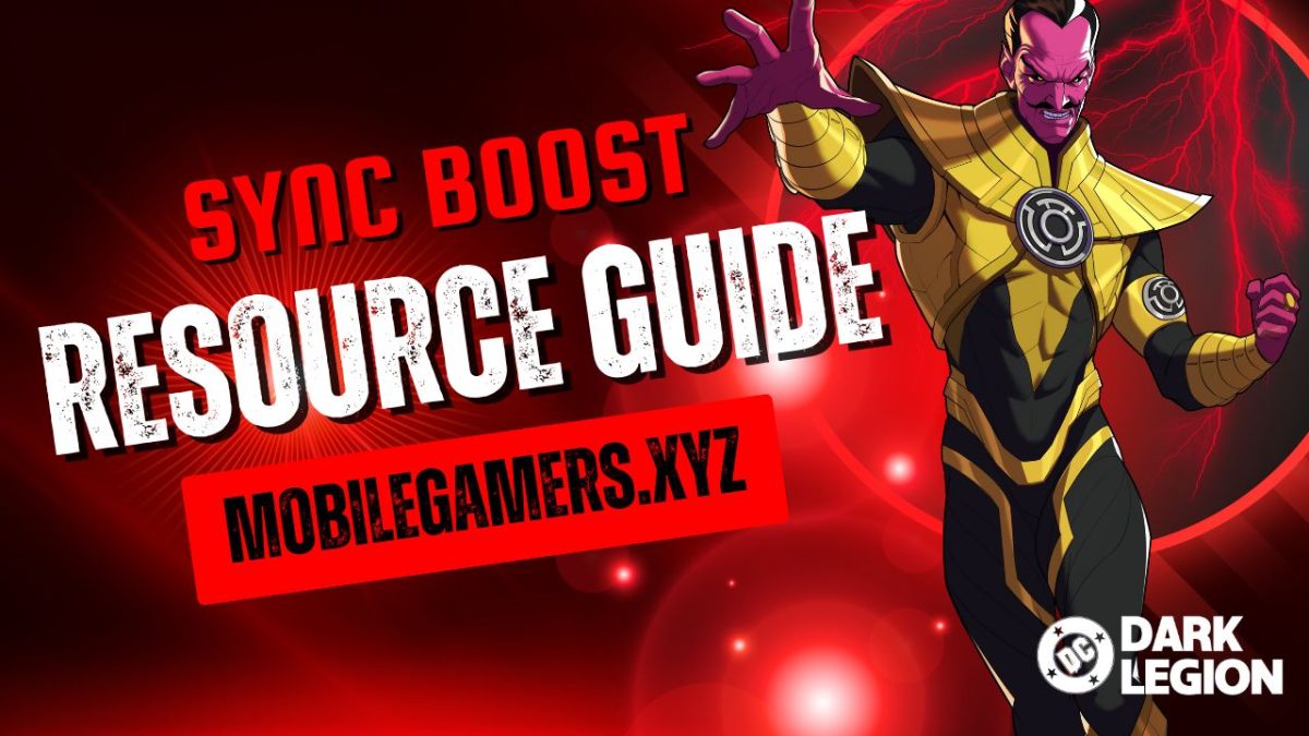 Sync Boost Resource Guide - Mobile Gamers